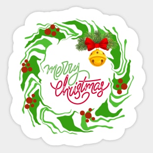 Merry Christmas Sticker